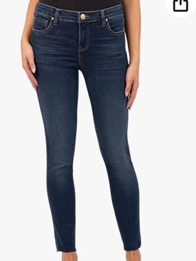 Kut from the Kloth Women's Skinny Jeans Connie High Rise Ankle Size 2